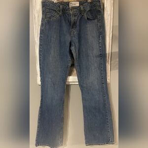Signature By Levis Vintage Misses Stretch Denim Mid Rise Bootcut Jeans Size 16L